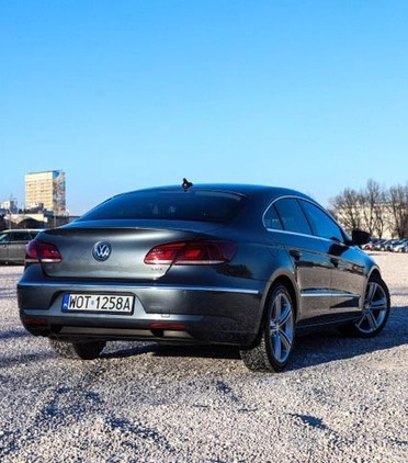 Volkswagen CC cena 38000 przebieg: 261000, rok produkcji 2013 z Warszawa małe 92